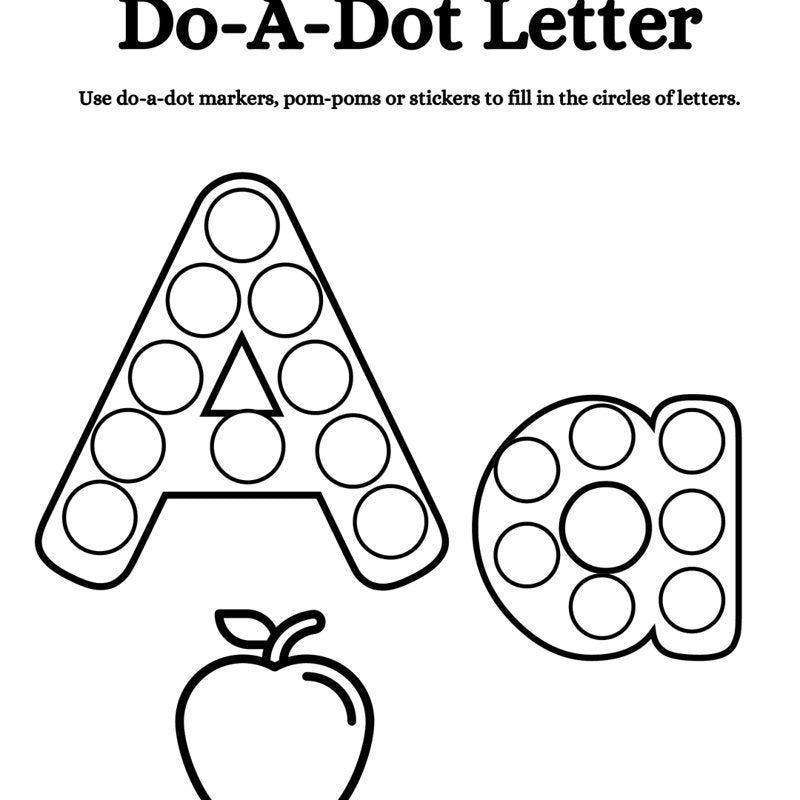 Do-a-Dot Letters